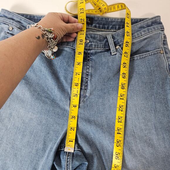 Talbots Flawless Five-Pocket Straight Leg Curvy Fit Jeans Women's Size 14 Casual - Picture 7 of 8